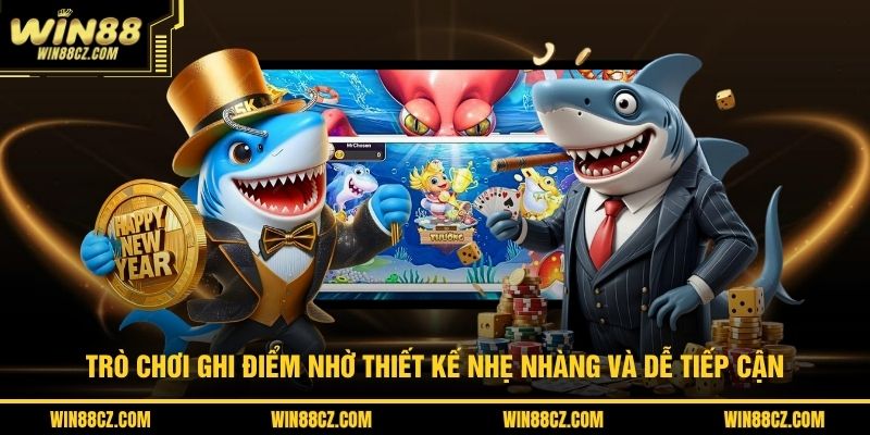 Trò chơi ghi điểm nhờ thiết kế nhẹ nhàng và dễ tiếp cận